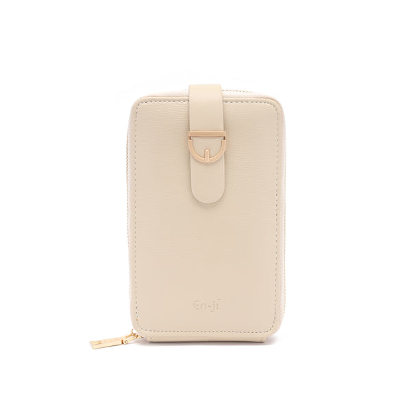 En-ji Neika Wallet Wanita - Cream