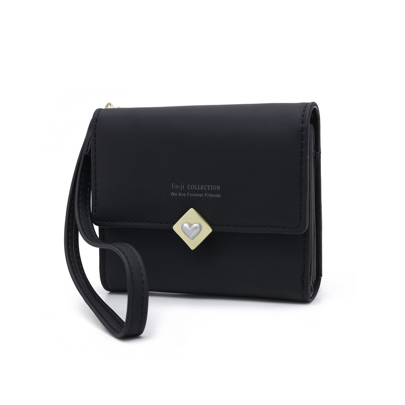 En-ji X Tzi Xuan - Wobi Wallet Wanita - Black