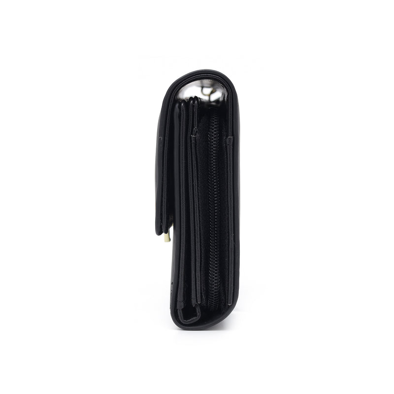 En-ji X Tzi Xuan - Wobi Wallet Wanita - Black