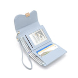En-ji Soji Wallet Dompet Wanita - Baby blue