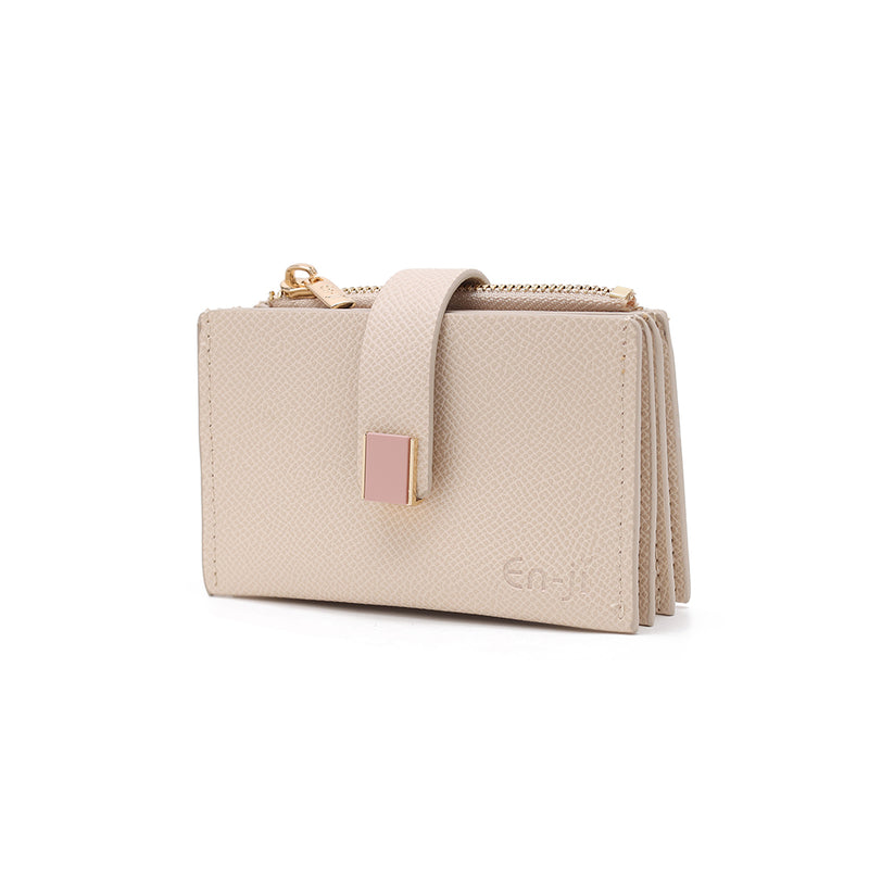 En-ji Momi Wallet Wanita - Cream