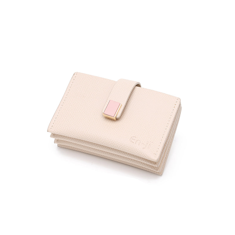 En-ji Momi Wallet Wanita - Cream
