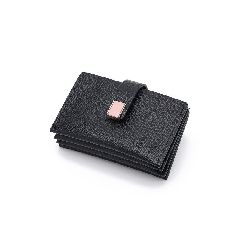 En-ji Momi Wallet Wanita - Black