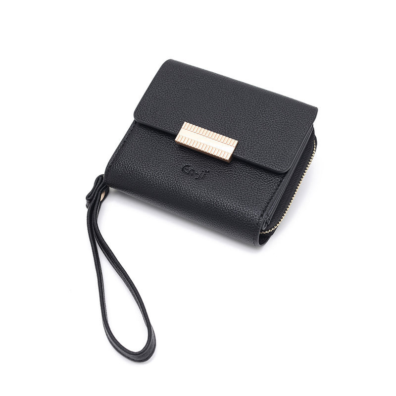 En-ji Kaira Wallet Wanita - Black