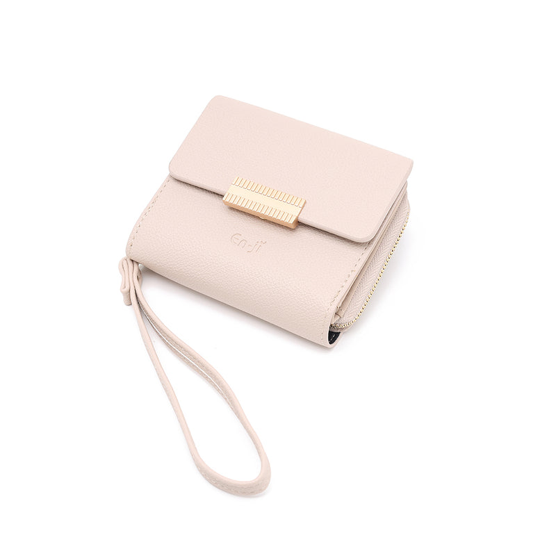 En-ji Kaira Wallet Wanita - Cream
