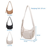En-ji Solju Shoulderbag Wanita - Latte