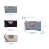 En-ji Doku Wallet Wanita - Blue