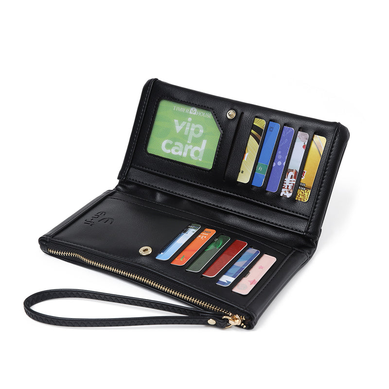 En-ji Hiera Wallet - Black