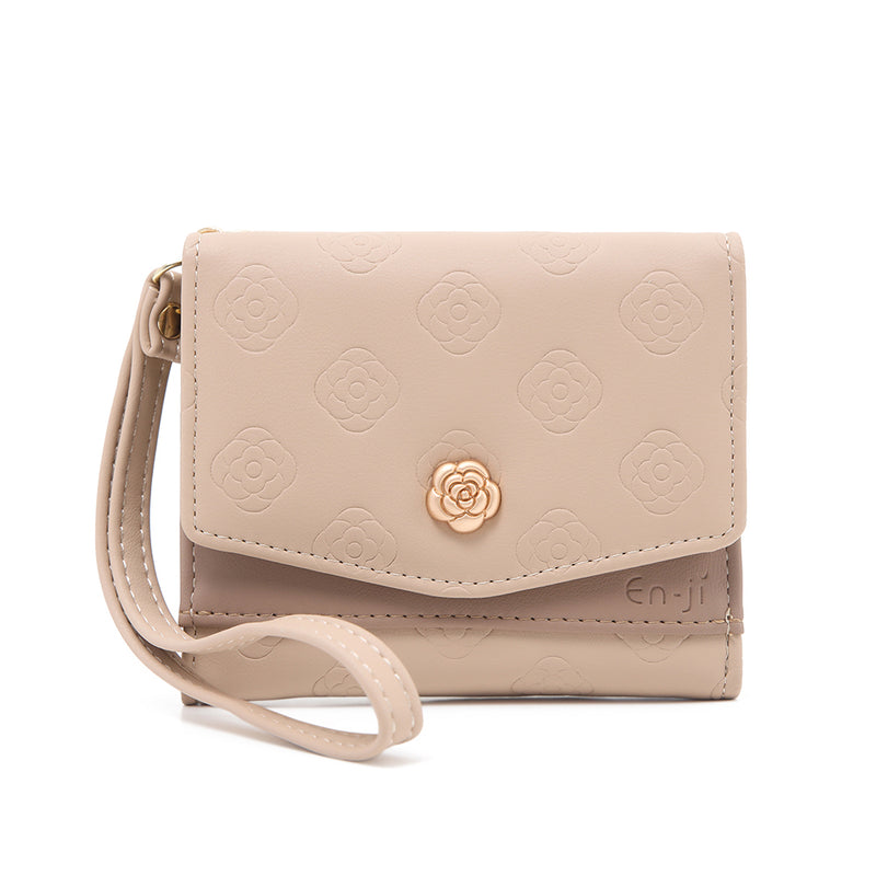 En-ji Giyon Wallet - Cream