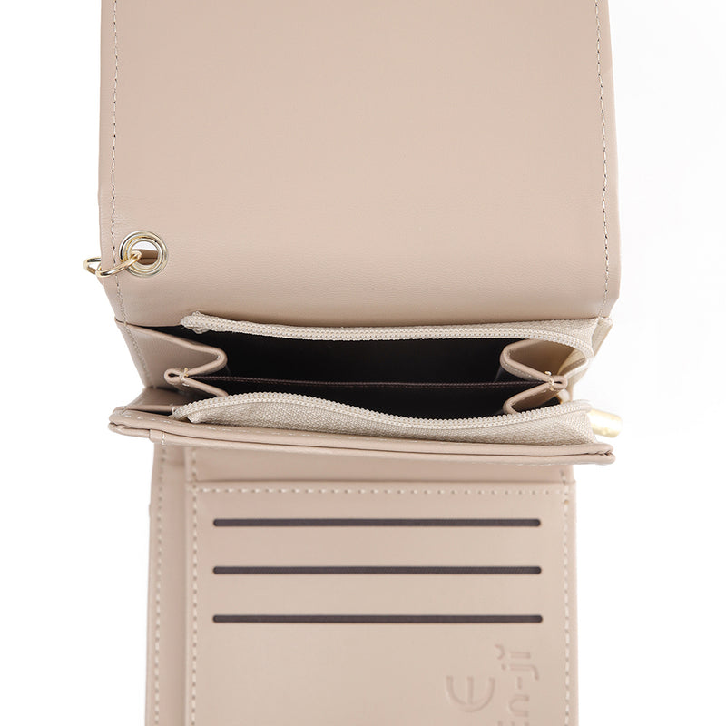 En-ji Giyon Wallet - Cream