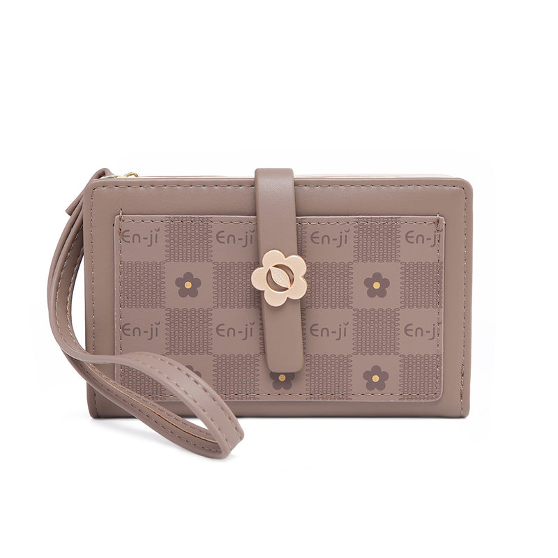 En-ji Yema Wallet - Khaki