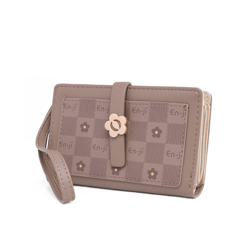 En-ji Yema Wallet - Khaki