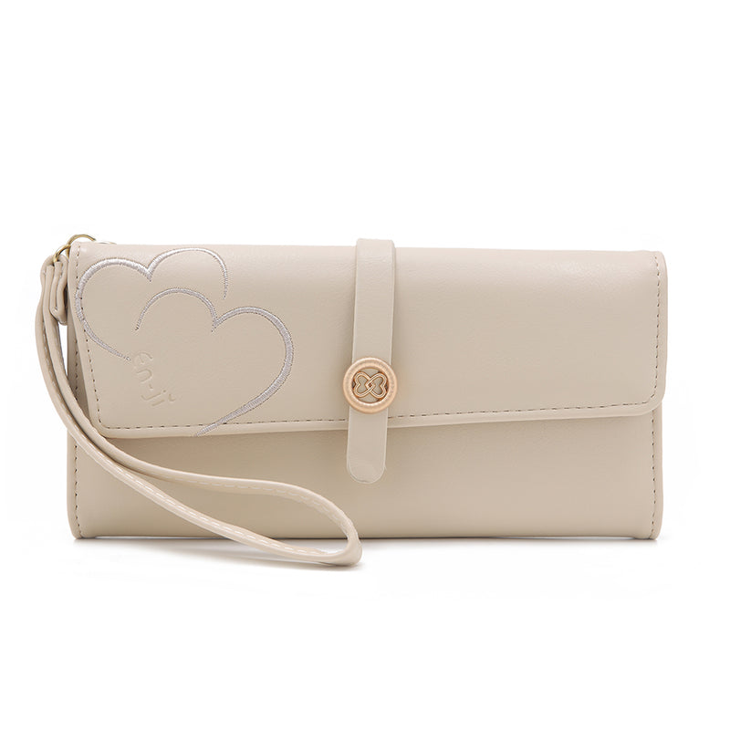 En-ji Kaiko Wallet - Cream