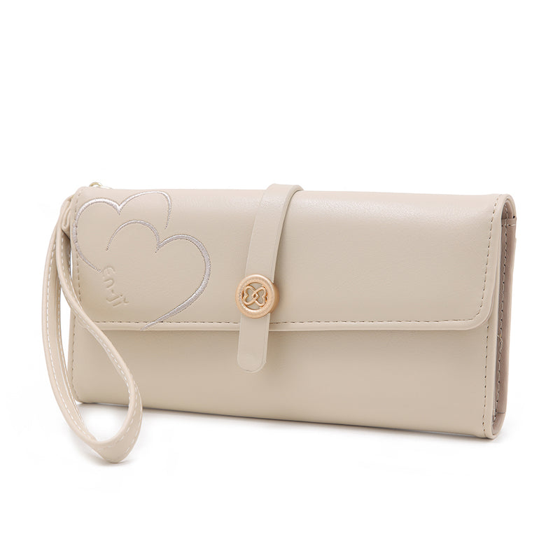 En-ji Kaiko Wallet - Cream