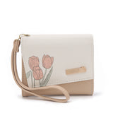 En-ji Yuiko Wallet - Cream