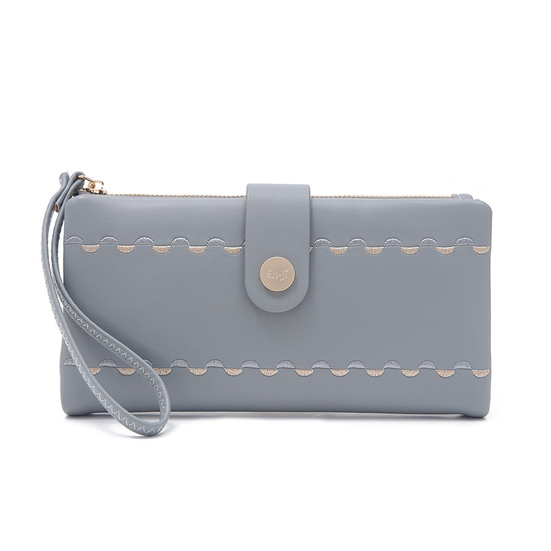 En-ji Wini Wallet - Greyblue