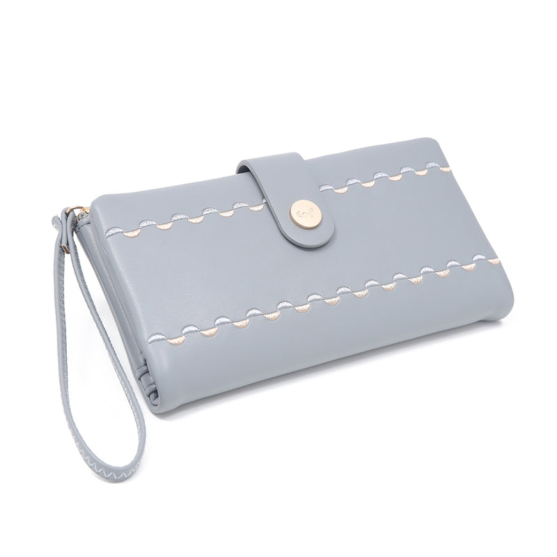 En-ji Wini Wallet - Greyblue