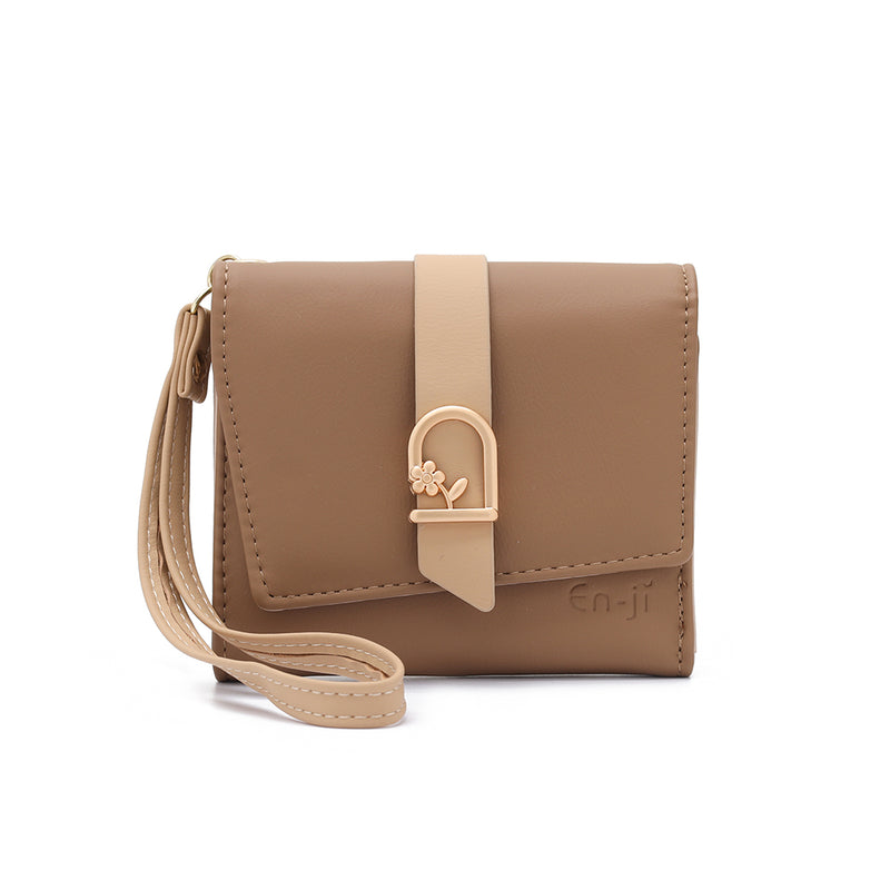 En-ji Anya Wallet - Khaki