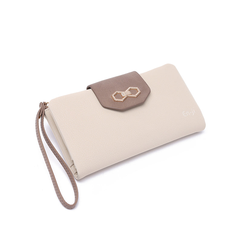 En-ji Doku Wallet Wanita - Ivory