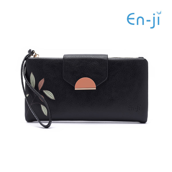 En-ji Miola Wallet Wanita - Black