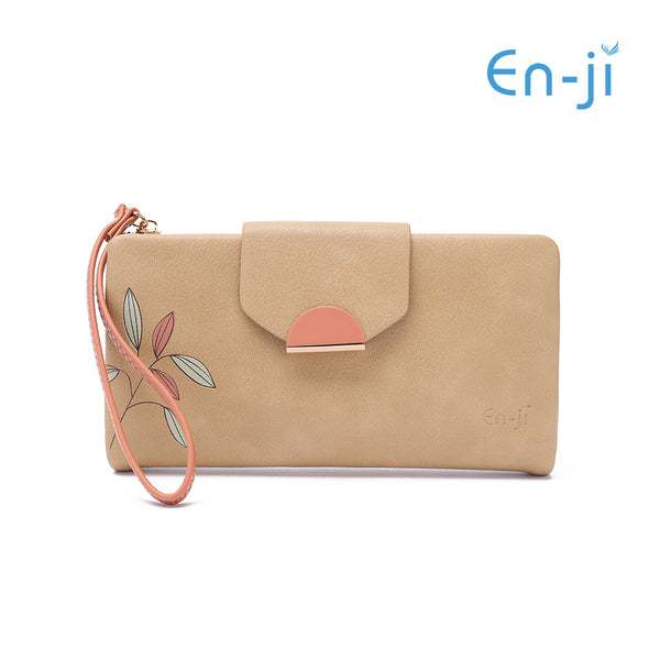 En-ji Miola Wallet Wanita - Cream