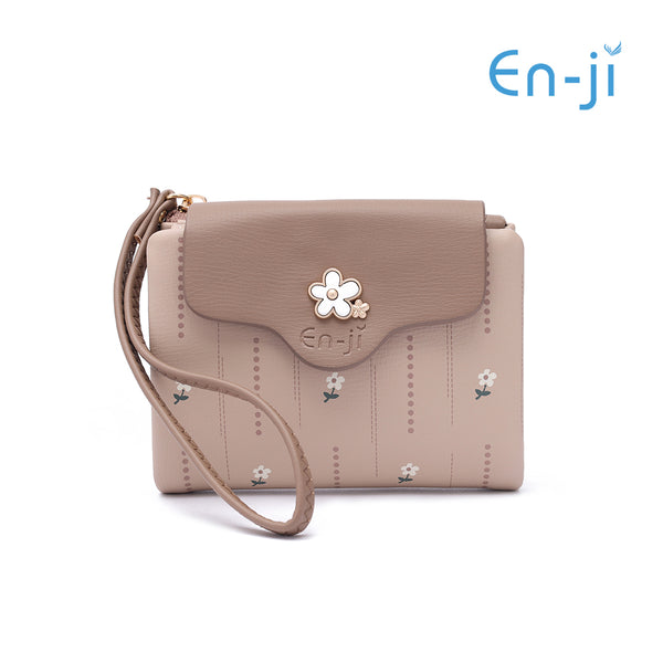 En-ji Sila Wallet Wanita - Khaki