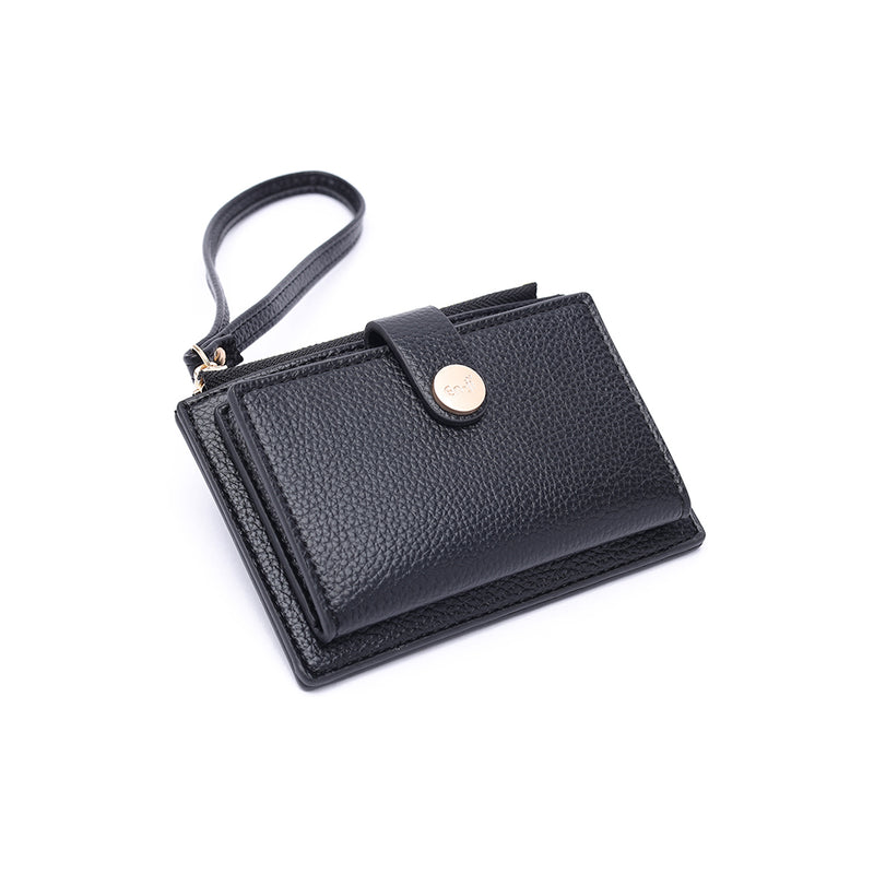 En-ji Nayo Card Wallet Wanita - Black