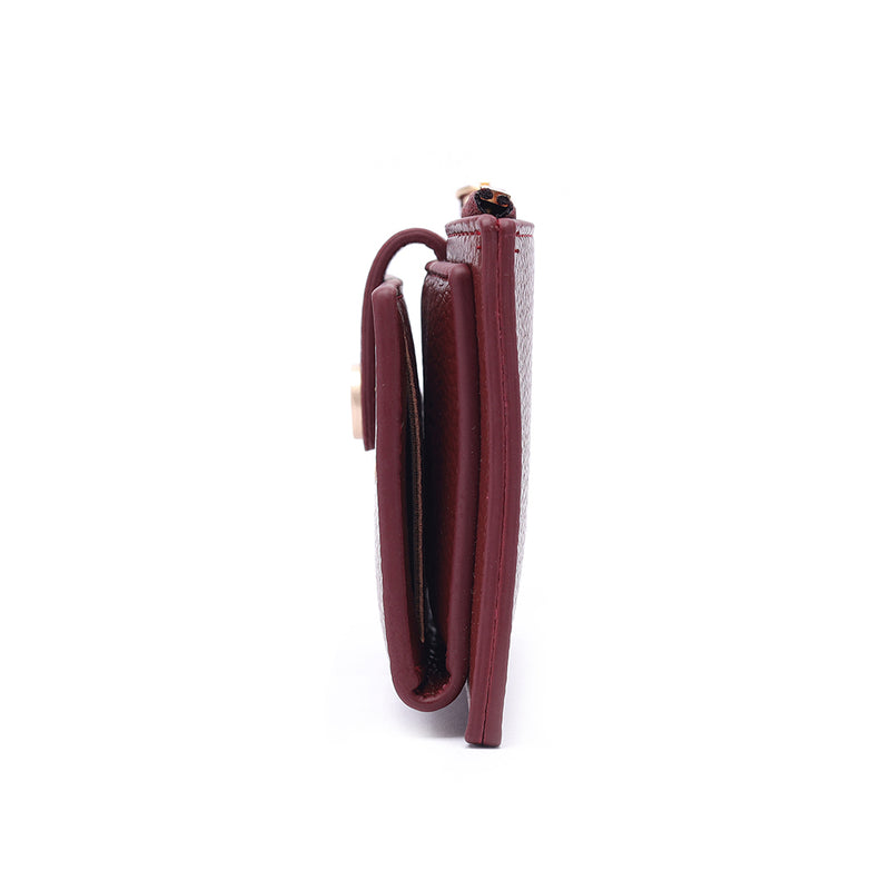 En-ji Nayo Card Wallet Wanita - Cherryred