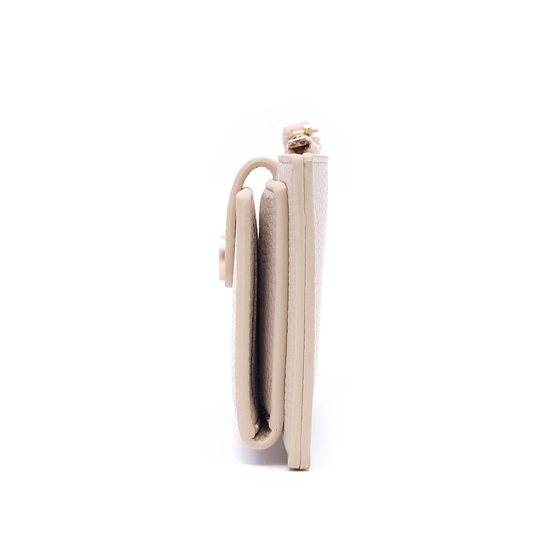 En-ji Nayo Card Wallet Wanita - Cream