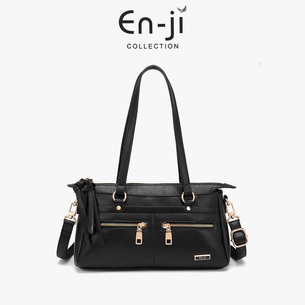 En-ji X Tzi Xuan - Moni Shoulderbag Wanita - Black