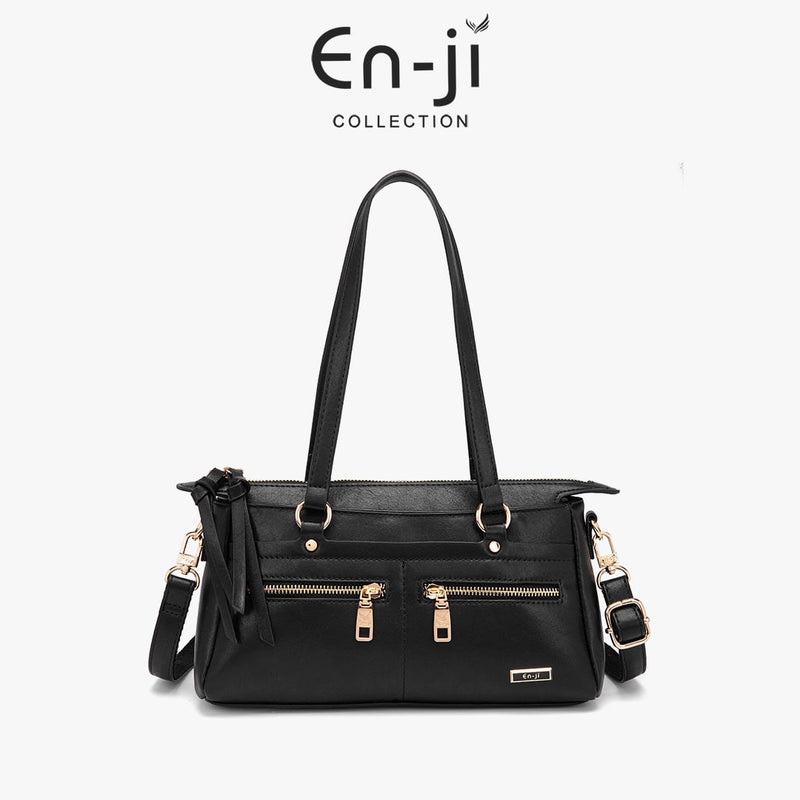 En-ji X Tzi Xuan - Moni Shoulderbag Wanita - Merlotred