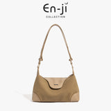 En-Ji Jini Shoulderbag Wanita - Toffee Toast