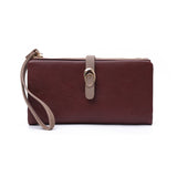 En-Ji Asuka Wallet Wanita - Burgundy