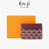 [EXCLUSIVE] En-Ji Maru Wallet Wanita - Burgundy