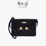 En-Ji Melo Wallet Wanita - Black