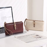 En-Ji Asuka Wallet Wanita - Cream