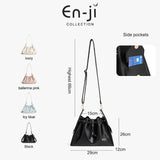 En-Ji Audrey Shoulderbag Wanita - Black
