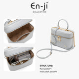 En-Ji Bomi Slingbag Wanita - Cream