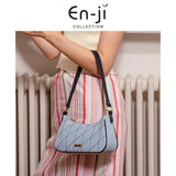 En-Ji Eunbi Slingbag Wanita Warna Denim