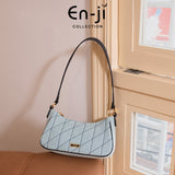 En-Ji Eunbi Slingbag Wanita Warna Denim