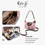 En-Ji Gami Shoulderbag Wanita - Ballerina pink
