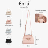En-Ji Guma Handbag Wanita - Icy Blue