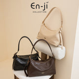 En-Ji Harin Shoulderbag Wanita - Cream