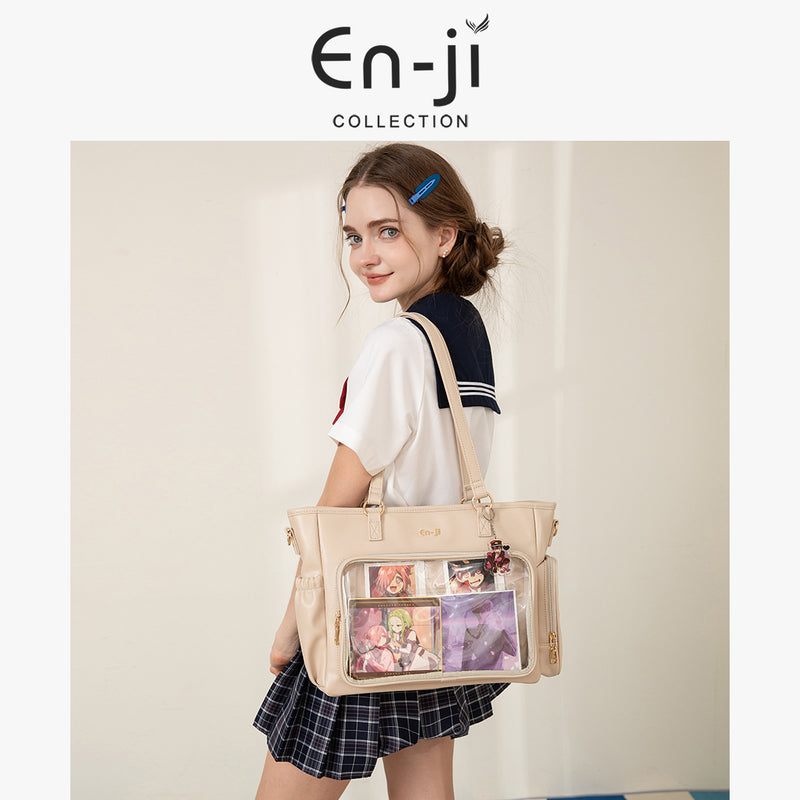 En-ji Itasa Shoulderbag Wanita - Cream