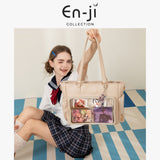 En-ji Itasa Shoulderbag Wanita - Cream