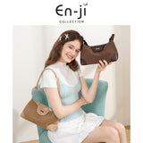 En-Ji Jini Shoulderbag Wanita - Toffee Toast