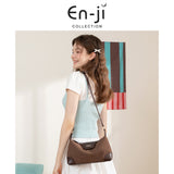 En-Ji Jini Shoulderbag Wanita - Toffee Toast