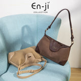 En-Ji Jini Shoulderbag Wanita - Toffee Toast