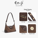 En-Ji Jini Shoulderbag Wanita - Toffee Toast
