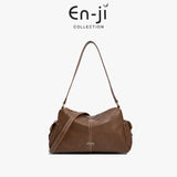 En-Ji Jisu Shoulderbag Wanita - Nougat